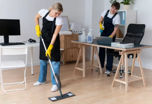 Nettoyage de bureau professionnel à Lussant