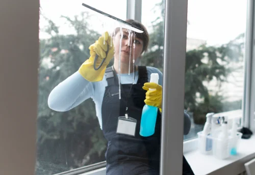 Nettoyage de vitres intérieures et extérieures à Lussant
